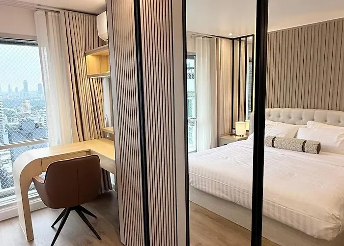 Your Urban Oasis In The Heart Of Sukhumvit Apartamento *